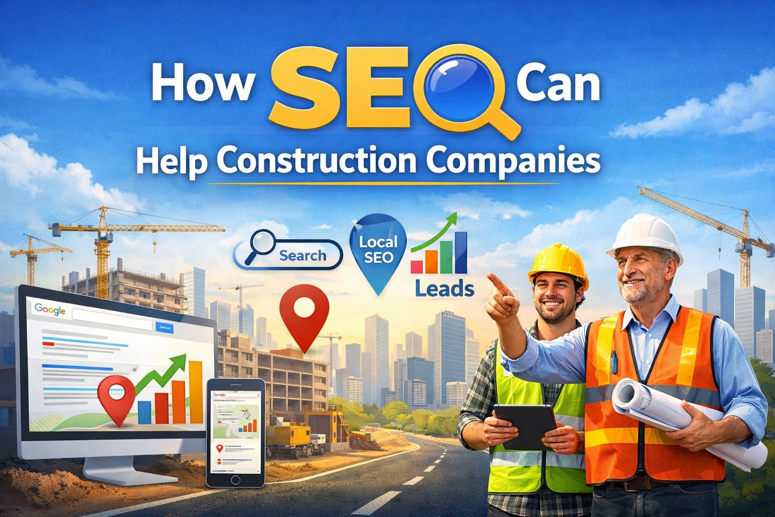 how SEO can help construction companies